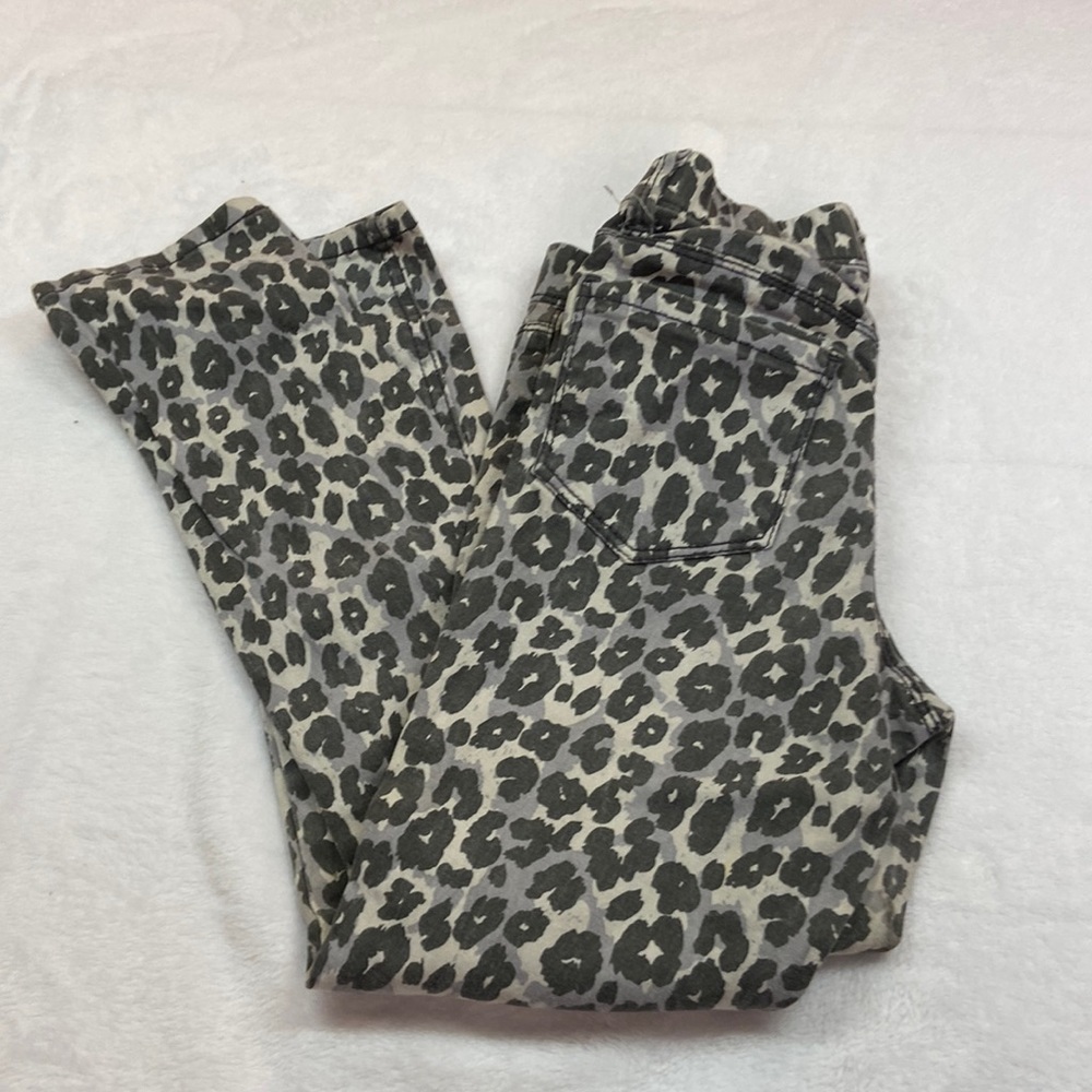 Jordache Animal Print Pull-on Jegging Size 6-6X Preowned
